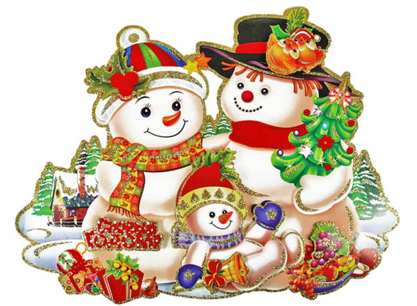 Coussin à Impression Photographique, 17x17 - Bonhomme De Neige De Noel P79538