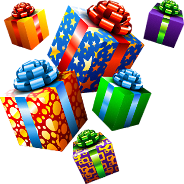 boites,paquets,cadeaux