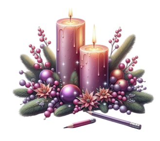 bougie,noel, christmas,illustration,navidad,png
