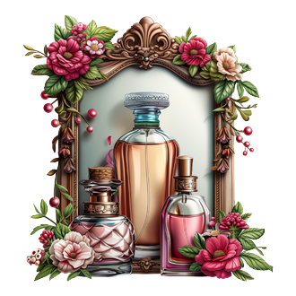 tube parfum,illustration,art,scrap,png,