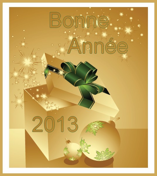 bonne annee,2013