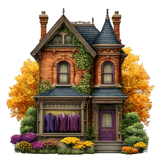 tube maison,house,transparent,clipart,vector,psp,png