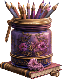ecole,crayons,tubes,vecteurs,cliparts,png,school