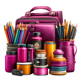 ecole,crayons,tubes,vecteurs,cliparts,png,school