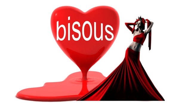 bisous kiss smacks,
