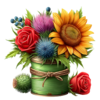 Fleur,ai,png flowers,bouquets,illustrati on,art,psp 