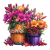 Fleur,ai,png flowers,bouquets,illustrati on,art,psp 