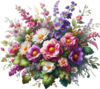 Fleur,ai,png flowers,bouquets,illustrati on,art,psp 