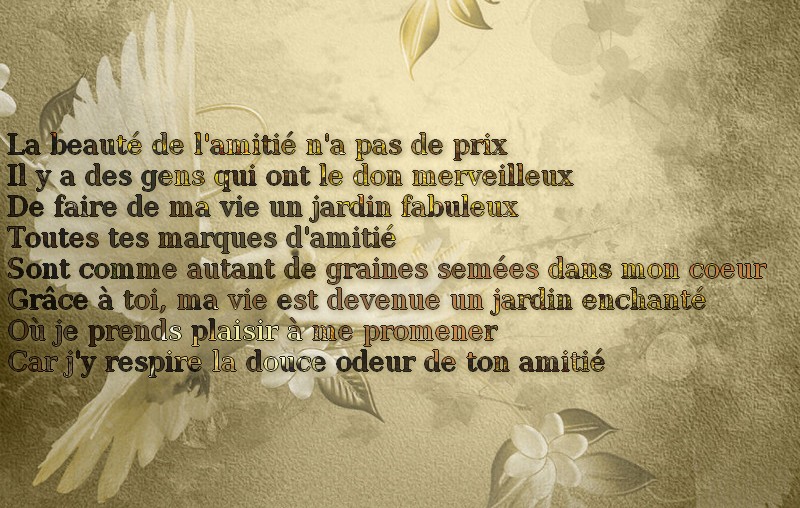 amitie,citations