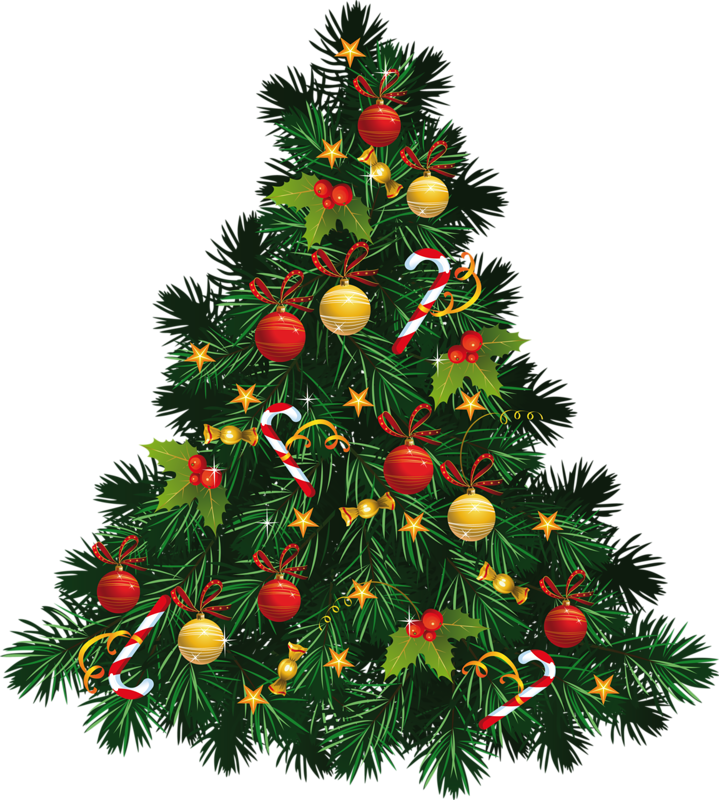 animated christmas tree clip art free - photo #29