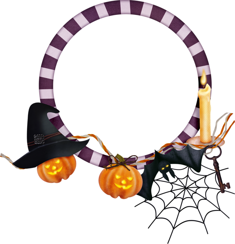 Cadres Halloween frames png